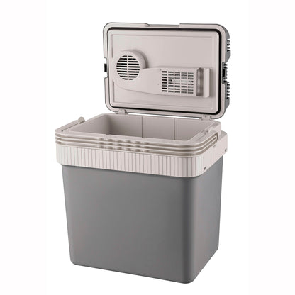 Nevera Portátil Eléctrica De Viaje, Coche, Camping, 21 L, Conexión 12v Y 220v, Enfría Y Calienta, Briebe, Cf1151, Gris_1