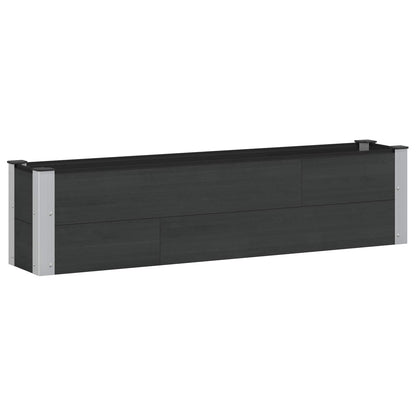 Arriate Elevado Negro 150 X 30 X 36 Cm_0