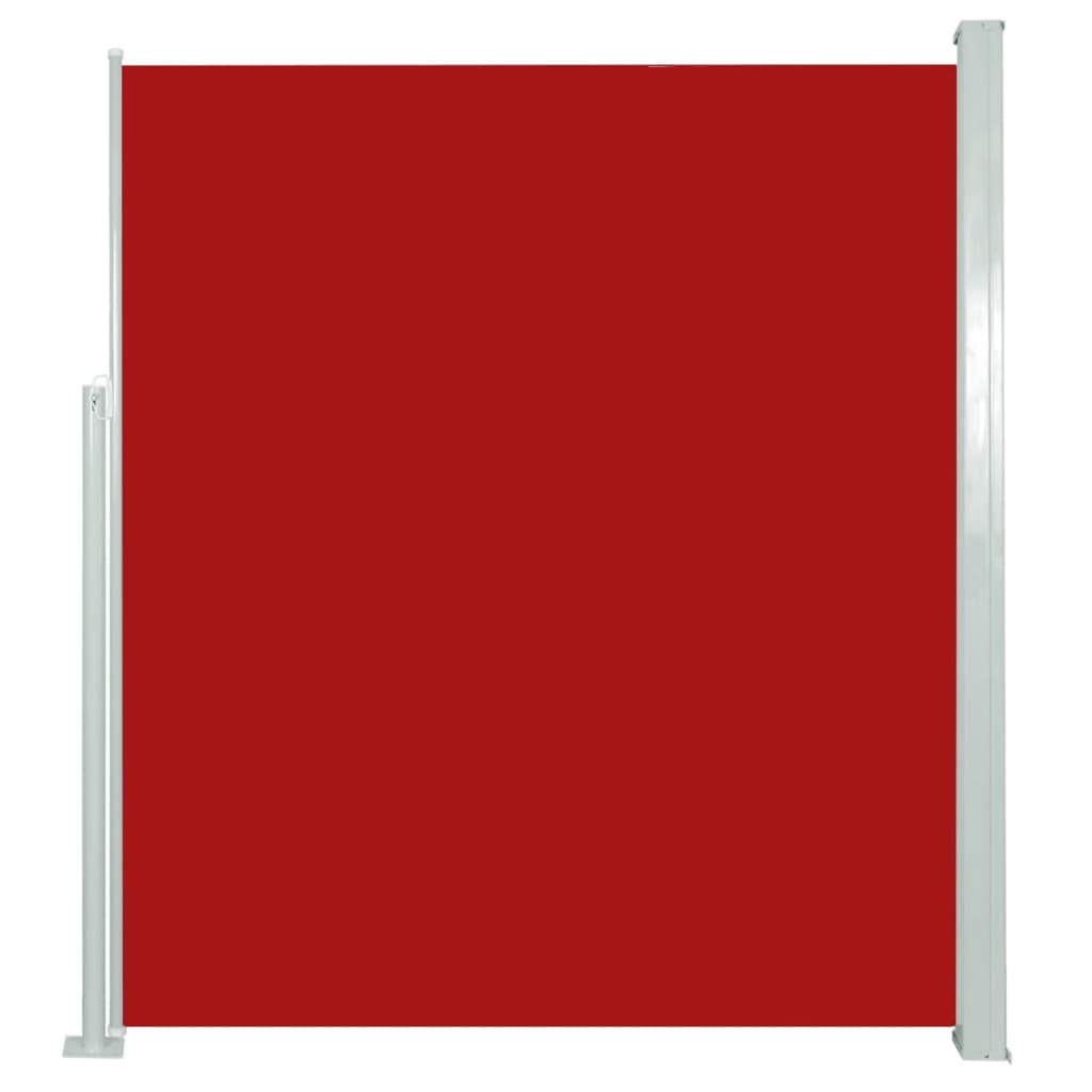 Toldo Lateral De Jardín O Terraza 180x300 Cm Rojo_0