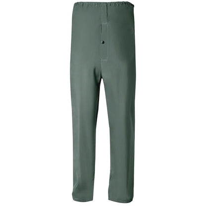 Traje De Agua Impermeable Verde Pvc         Talla 8-xl