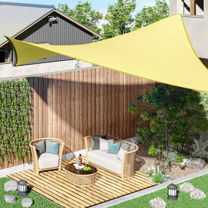 Outsunny Toldo De Vela Rectangular Para Jardín Y Exterior Repelente Al Agua_1