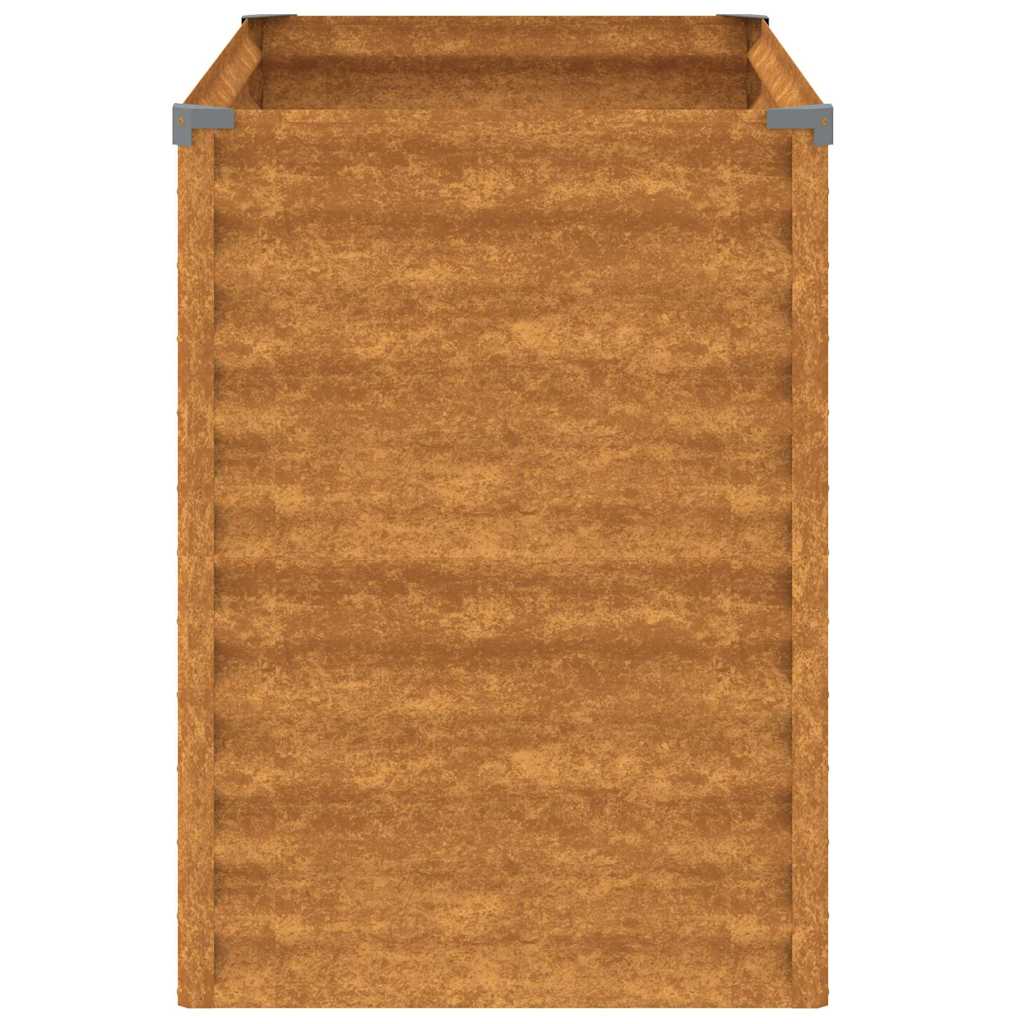 Jardinera Elevada 100x50x69 Cm Acero Corten_4