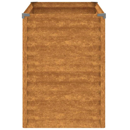 Jardinera Elevada 100x50x69 Cm Acero Corten_4