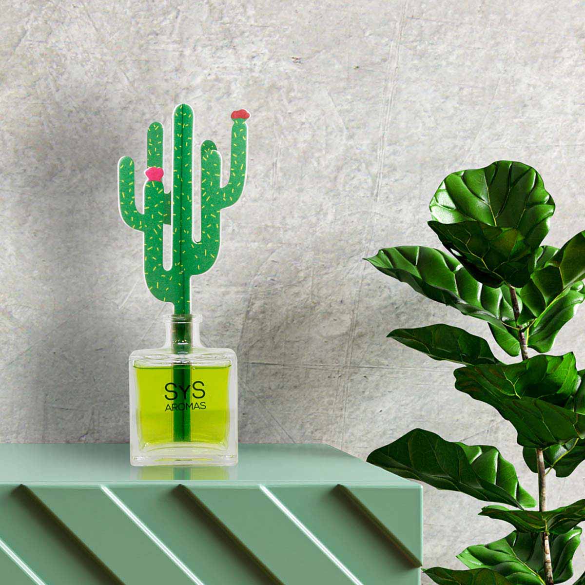 Difusor de Varillas Cactus Raíz de Angélica 90 ml | Aroma Herbal Intenso | Mikado Decorativo | Ambiente Equilibrante_1