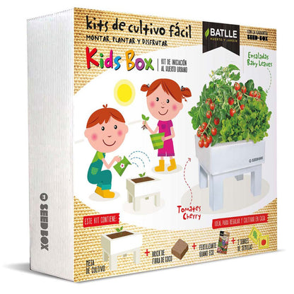 Kit de cultivo infantil para batalha de sementes