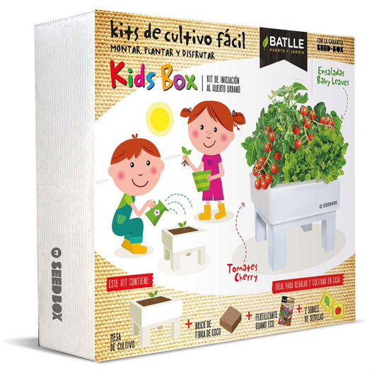 Kit de cultivo infantil para batalha de sementes