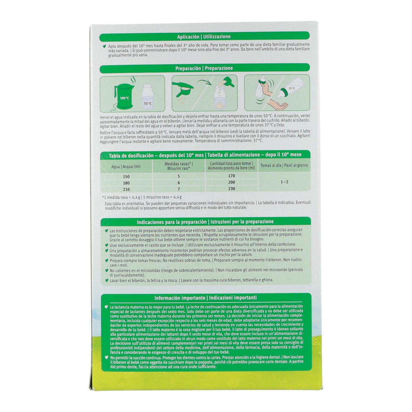 Leite de transição de cabra Holle 3 ECO 10+ meses biológico 400g