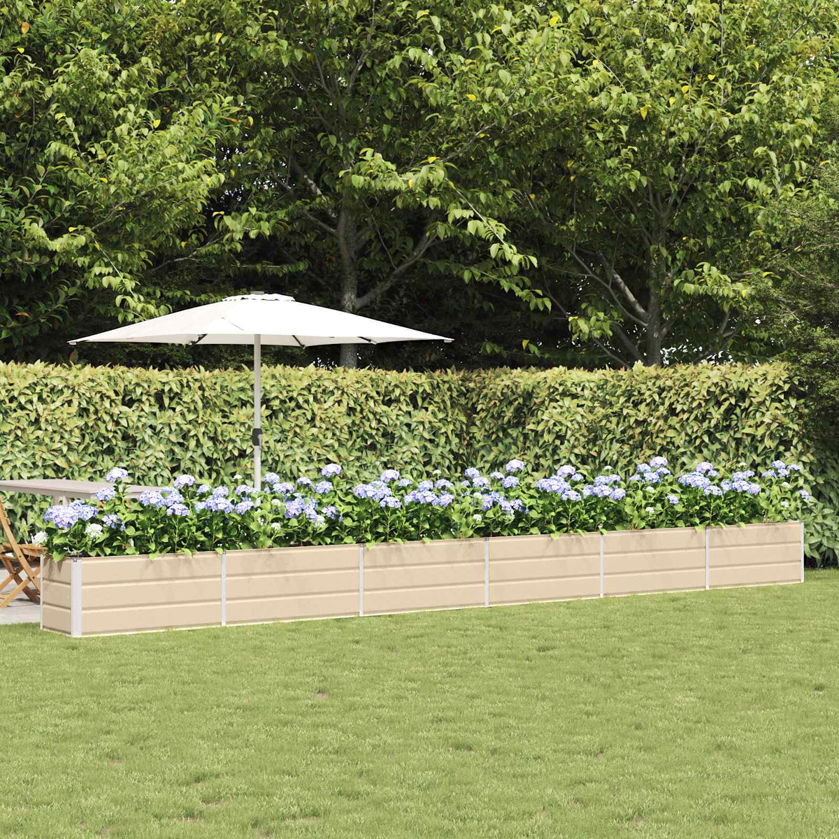 Jardinera Marfil 580 X 50 X 45 Cm Acero Galvanizado_1