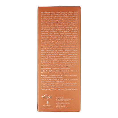 Multivitamínico Vibracell Vitae, 300 ml