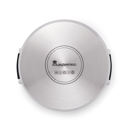 Cacerola 20cm Acero Inox Inducción C/tapa_3