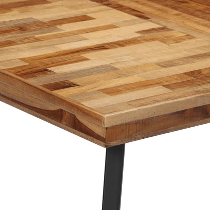 Mesa De Comedor Madera Maciza De Teca 148x97x76 Cm_2