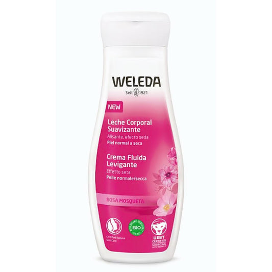 Leite Corporal Suavizante de Rosa Mosqueta Weleda 200ml