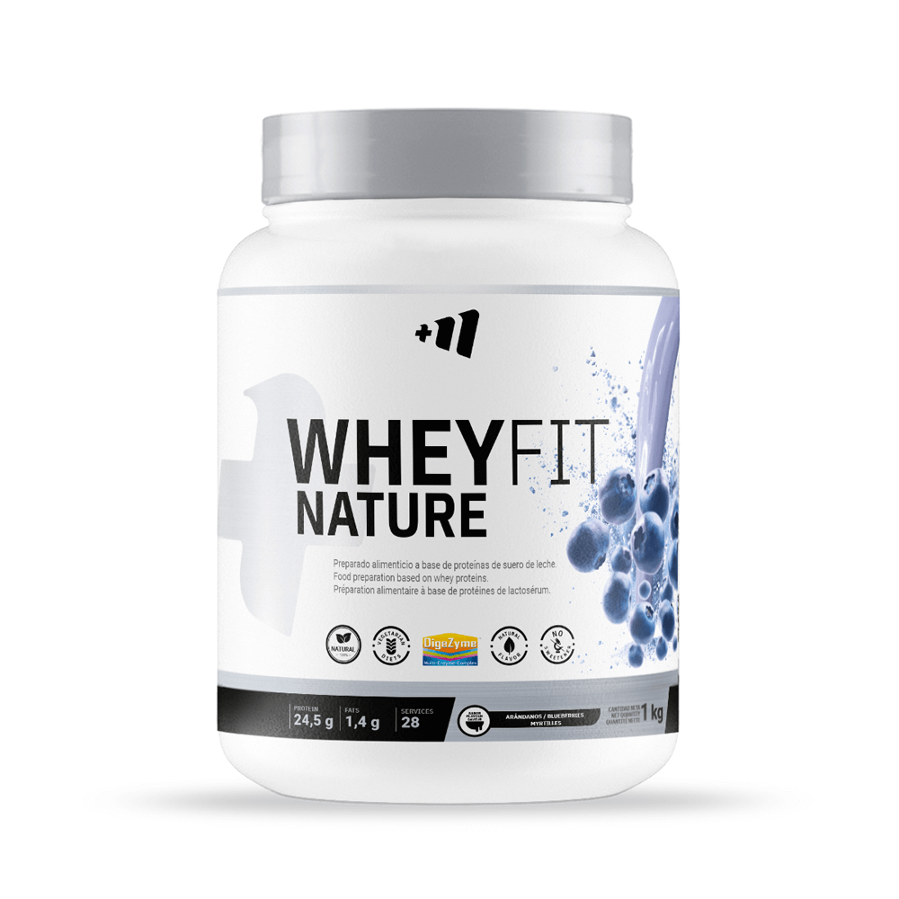 Whey Fit Nature - 1 Kg - Arandanos - Proteina Sin Azucar - Masmusculo_0