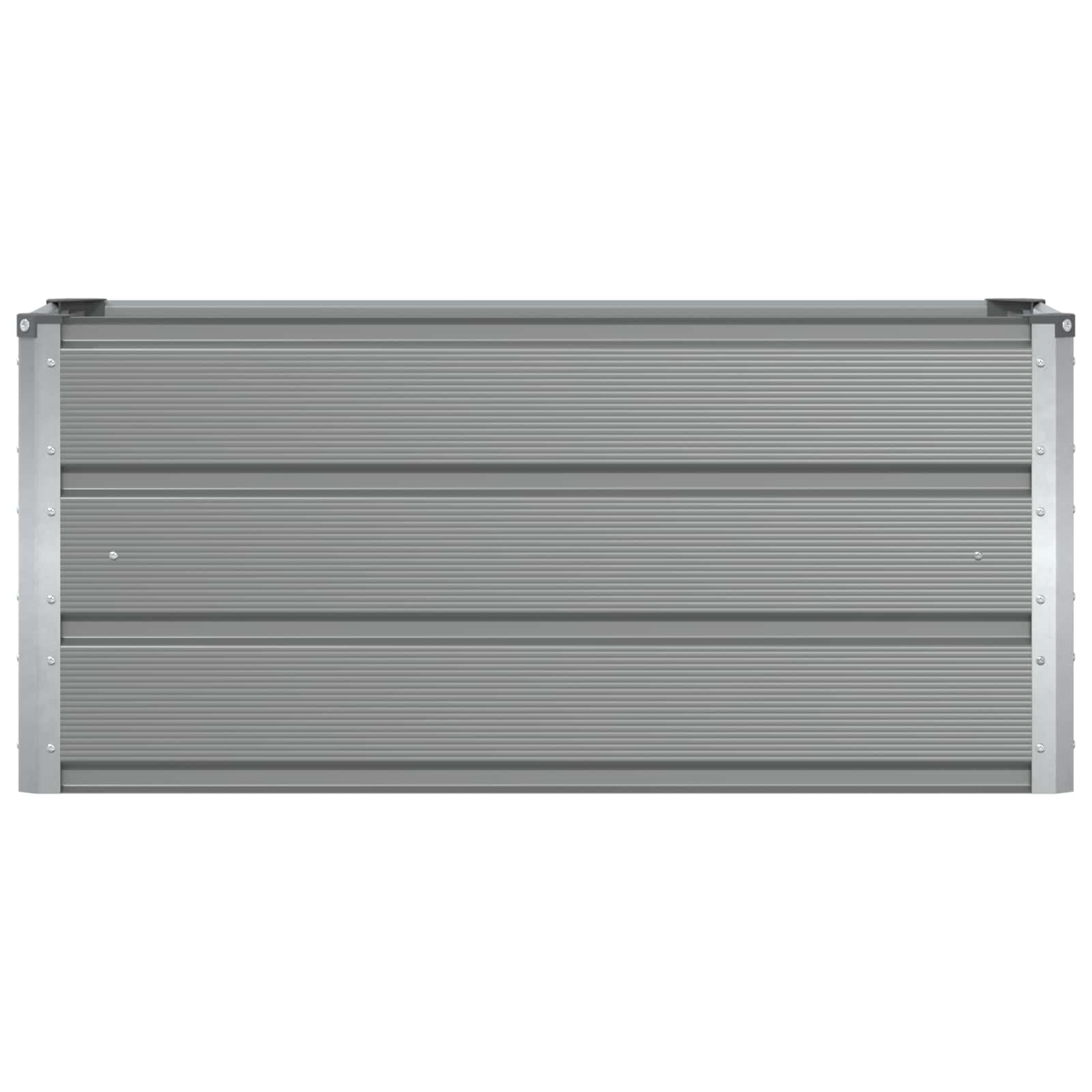 Jardinera Gris Claro 100 X 40 X 45 Cm Acero_3