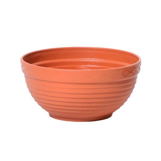 Maceta Misa 0,6l., Dimensiones (mm) 150x150x77, Color Terracota