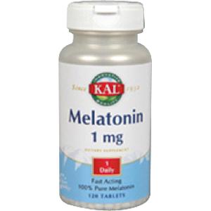 Melatonina 1 mg Kal, 120 comprimidos