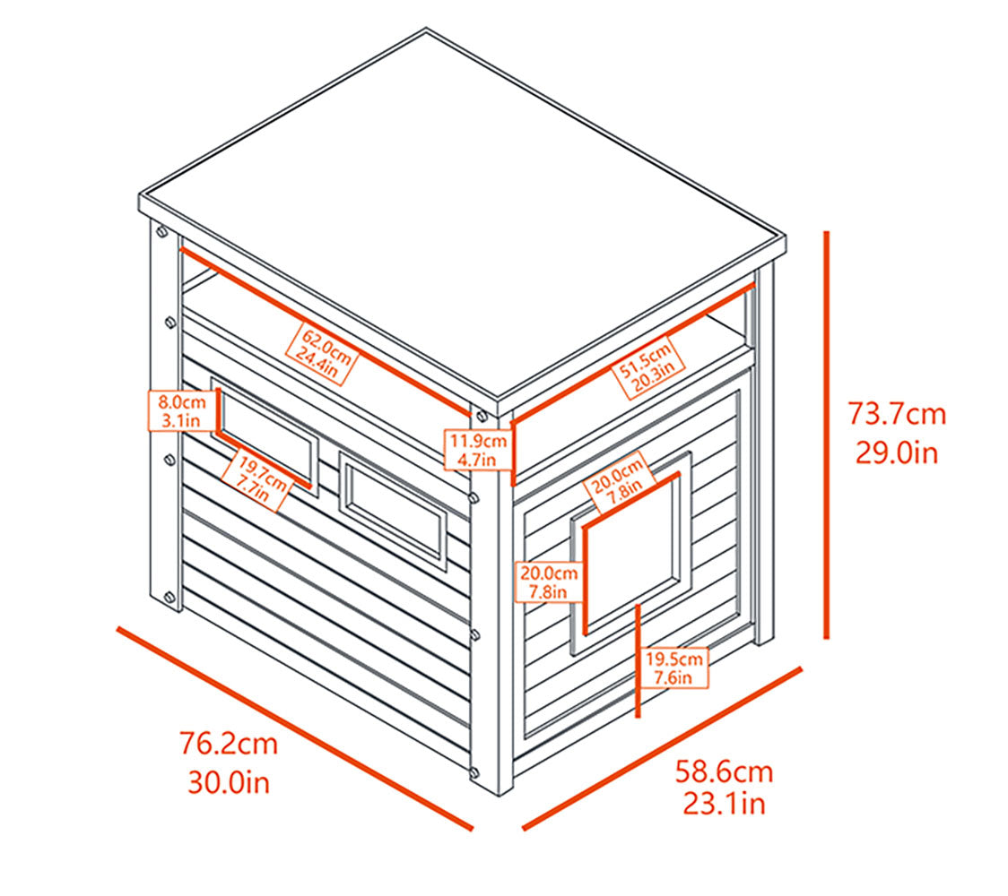 Arenero Para Gatos Yakarta - Estético Y Decorativo - 4 Colores Disponibles - Fabricado En Ecotex (marrón)_3