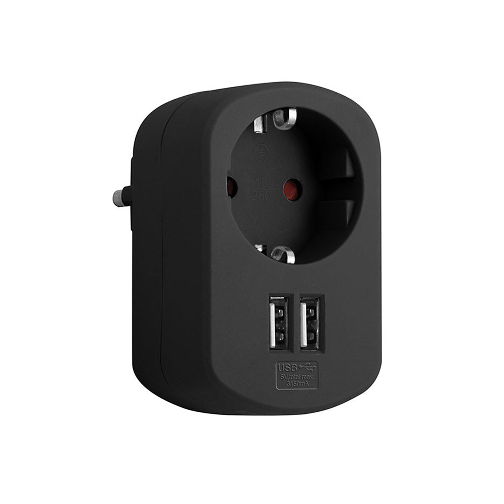 Adaptador Combi 16a + 2usb3,15a Ng Simon_0