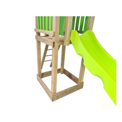 Parque Infantil Masgames Borealis Verde Superficie De Arena, Tierra O Cesped._4