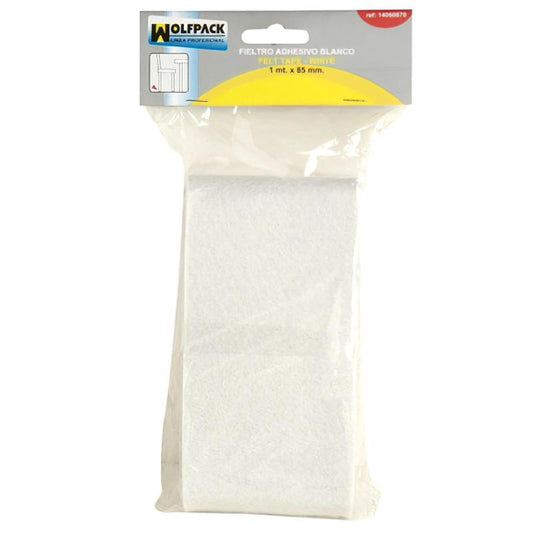 Fieltro Adhesivo 1m. X 85 Mm. Blister Blanco