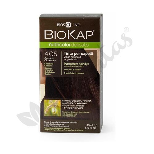 Corante Castanho Chocolate Delicato Dye 4.05 Biokap 140 ml 