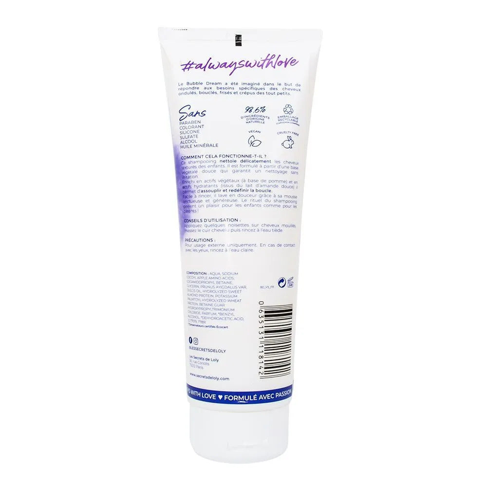 Champú Bubble Dream Champú Para Niños Les Secrets De Loly 250ml_1