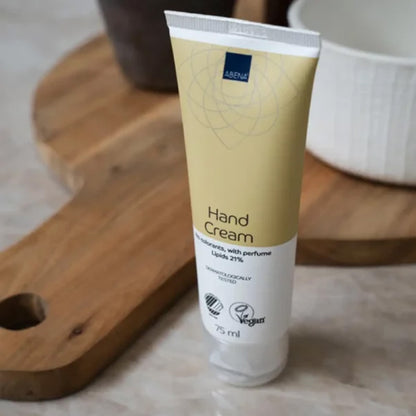 Crema de Manos 21 % Lípidos con perfume Abena 75 ml