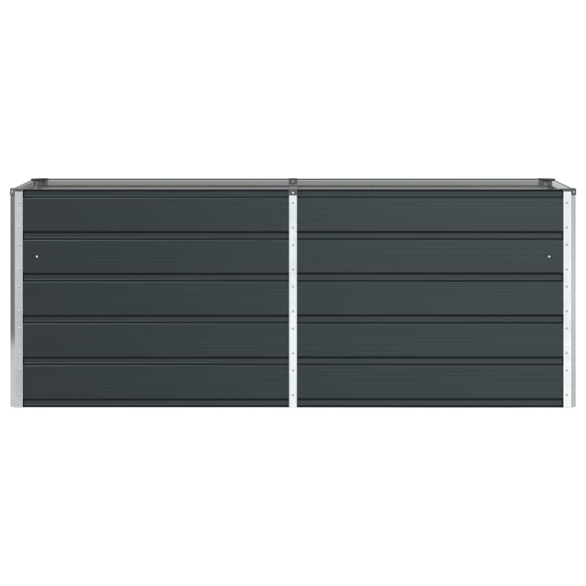 Jardinera Antracita 195 X 50 X 75 Cm Acero Galvanizado_3