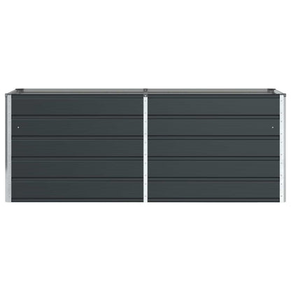 Jardinera Antracita 195 X 50 X 75 Cm Acero Galvanizado_3