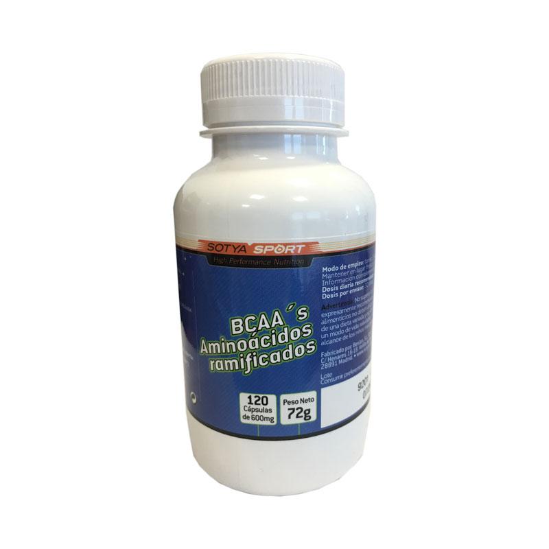 Bcaa'S (Aminoa Ramificada) Sotya 120 Cápsulas de 600Mg