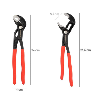 Tenazas Abertura Multiple Con Bloqueo 250 Mm. Pico De Loro, Alicates Extensibles, Tenazas Fontanero_1
