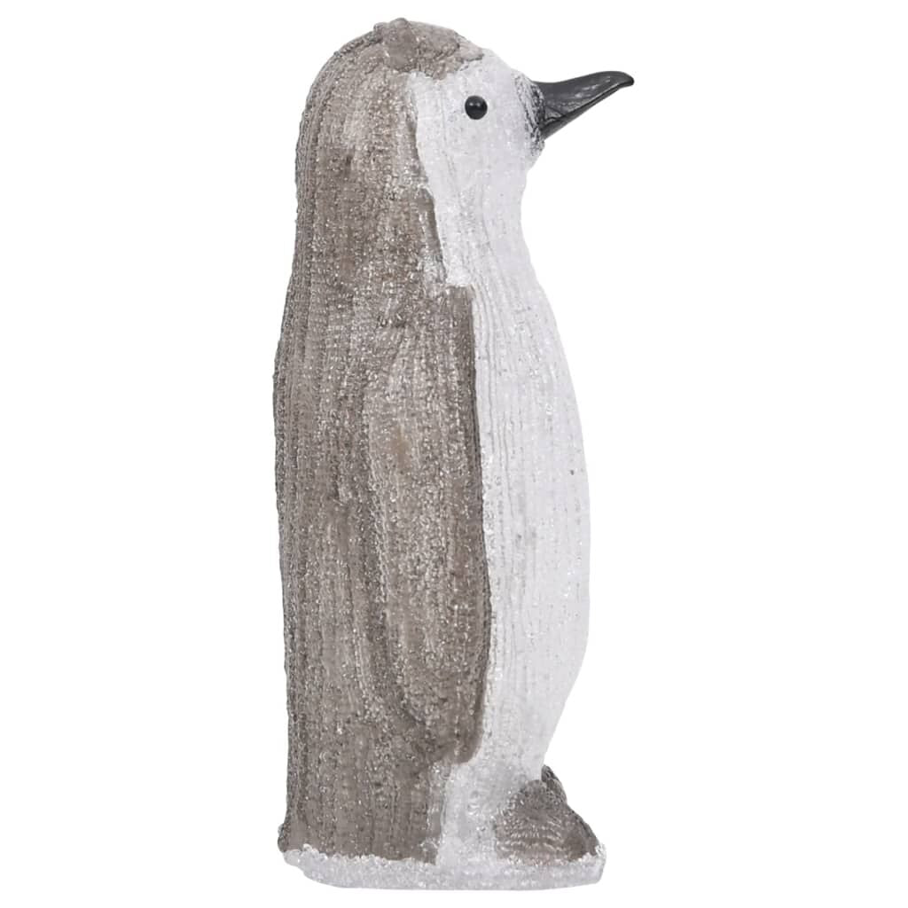 Vidaxl Figura De Pingüino De Acrílico Navideño Led 30 Cm_4
