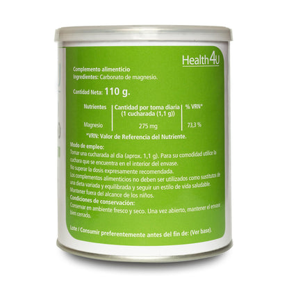 Carbonato de magnésio H4U 110 g em pó