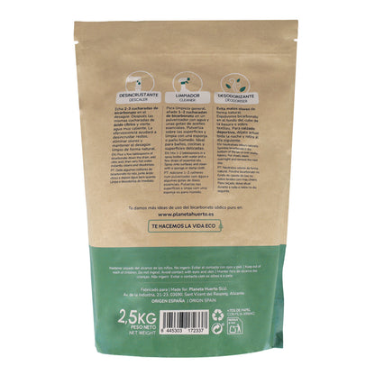 Planeta Huerto Bicarbonato de Sódio 2,5 Kg