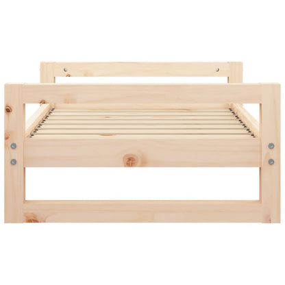 Vidaxl Cama Para Perros Madera Maciza De Pino 75,5x55,5x28 Cm_5