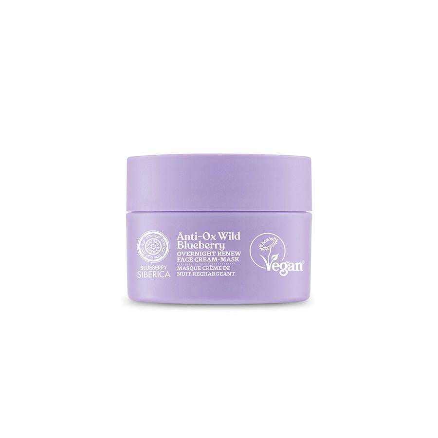 Natura Siberica BlueBerry Máscara Facial Renovadora Noturna Creme 50 ml