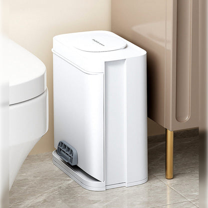 Cubo De Basura De 15,9l Con Tapa Y Pedal De Manos Libres Joybos_2