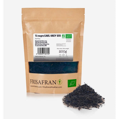 Té Negro Earl Grey  Ecológico Granel | Calidad | Frisafran 200 G_1