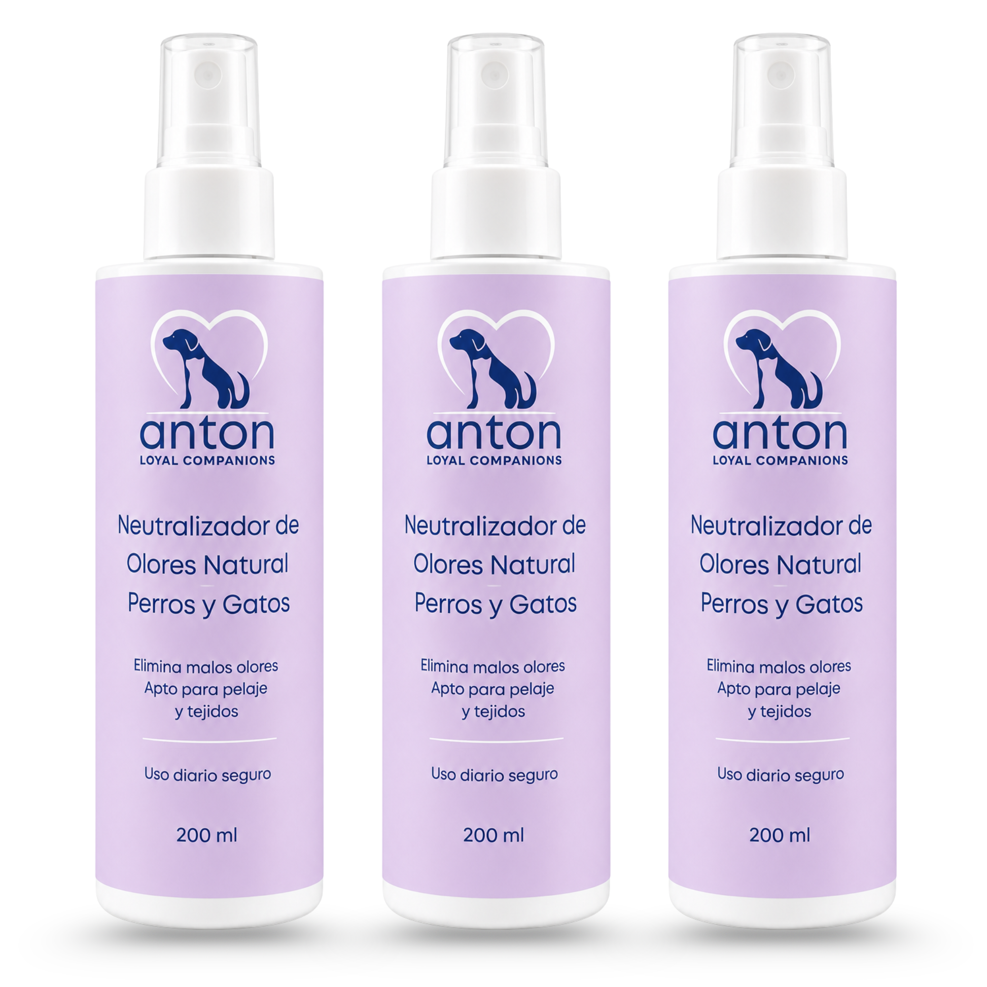 Spray natural neutralizador de olores para perros y gatos – Pack 3 x 200 ml_0