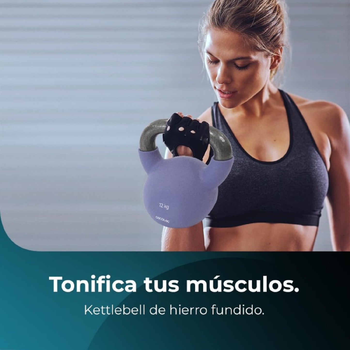 Cecotec Pesa Rusa Drumfit Kettlebell 10000 Neo_3