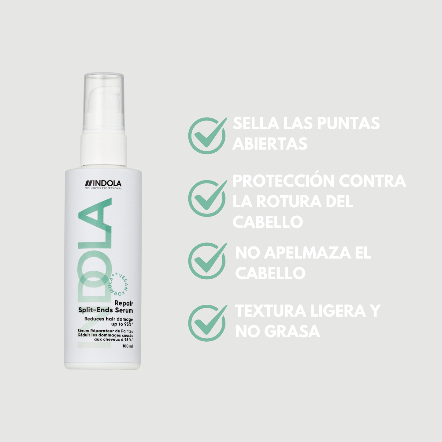 Indola Tratamiento Sellador De Puntas Abiertas Profesional 100ml_4