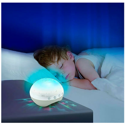 Infantino Proyector Musical Móvil 3-en-1, Luz Nocturna Y Proyector Cuna, 6 Melodías, 4 Sonidos Naturaleza, Gris_3