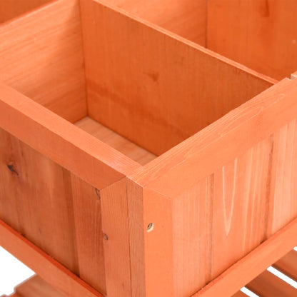 Jardinera Huerto Madera Maciza De Abeto 80x60x80 Cm_4