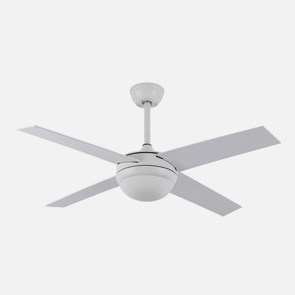 Ventilador Dc Ciro 2xe27 Blanco 4 Asp. Blanco/haya 35/45x116,8d Remoto Y Temporizador_3