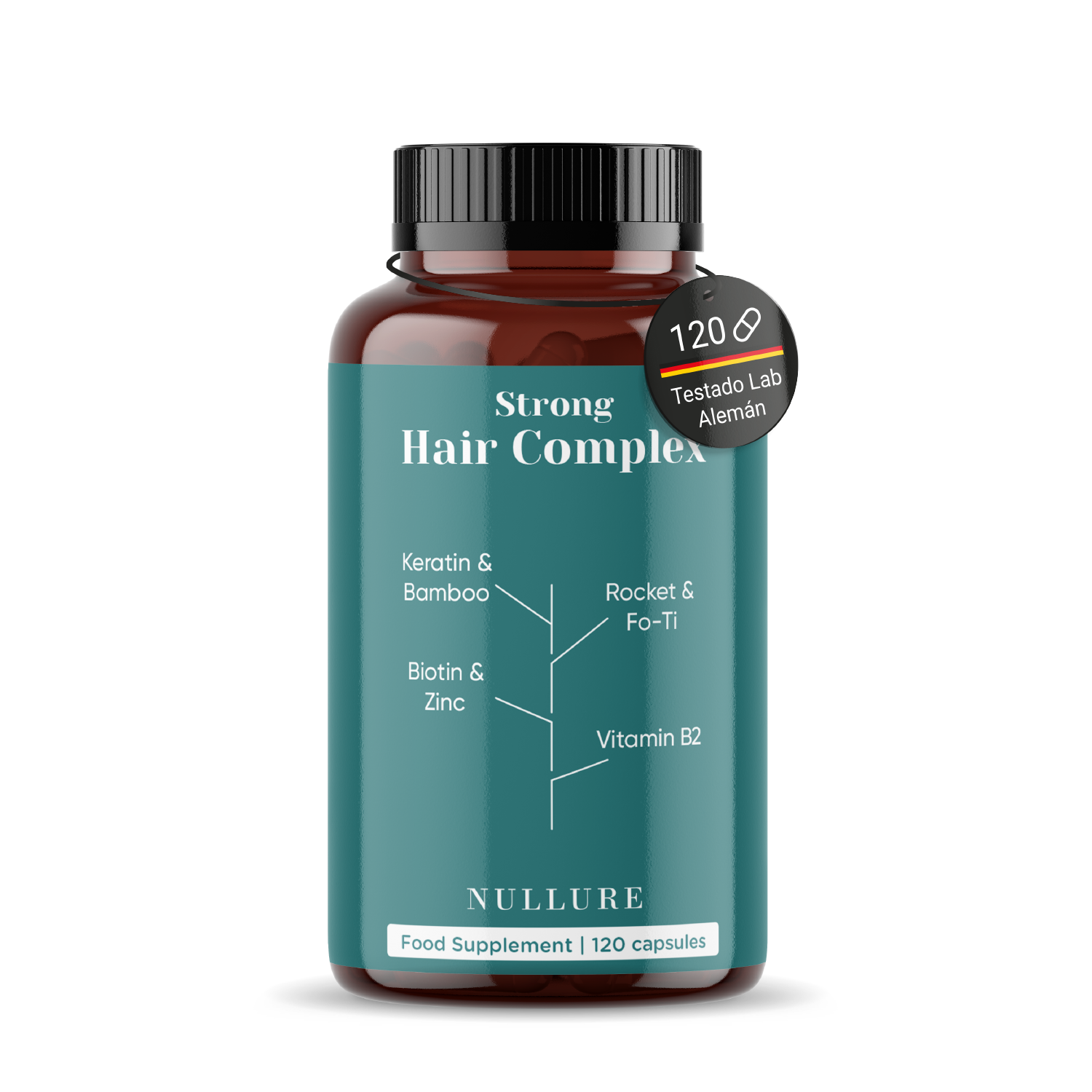 Vitaminas para el cabello – biotina, keratina y zinc para crecimiento, fuerza y brillo (120 cápsulas)_0