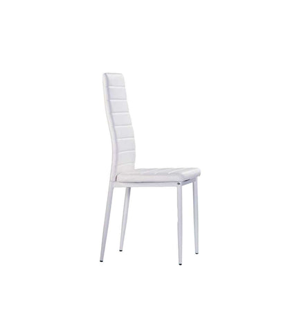 Conjunto Mesa Y 4 Sillas Alma En Blanco._1