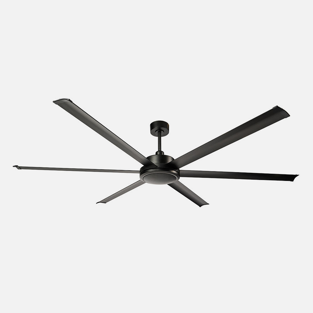 Ventilador Dc Sanson Negro Sin Luz 6asp 214d C/remoto Y Temporizador_1