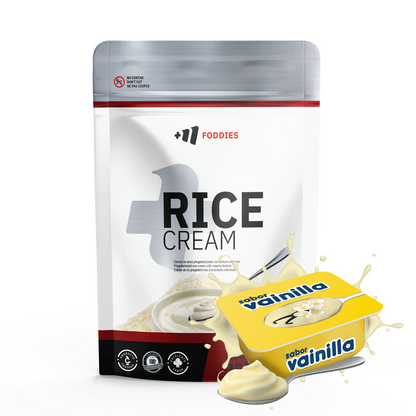 Rice Cream (crema De Arroz Pregelatinizada) - 1kg - Natillas De Vainilla - Fuente De Carbohidratos De Bue - Masmusculo S_0