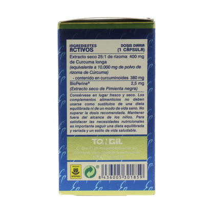Estado Puro Curcuma Tongil 10.000 Mg 40 Cápsulas