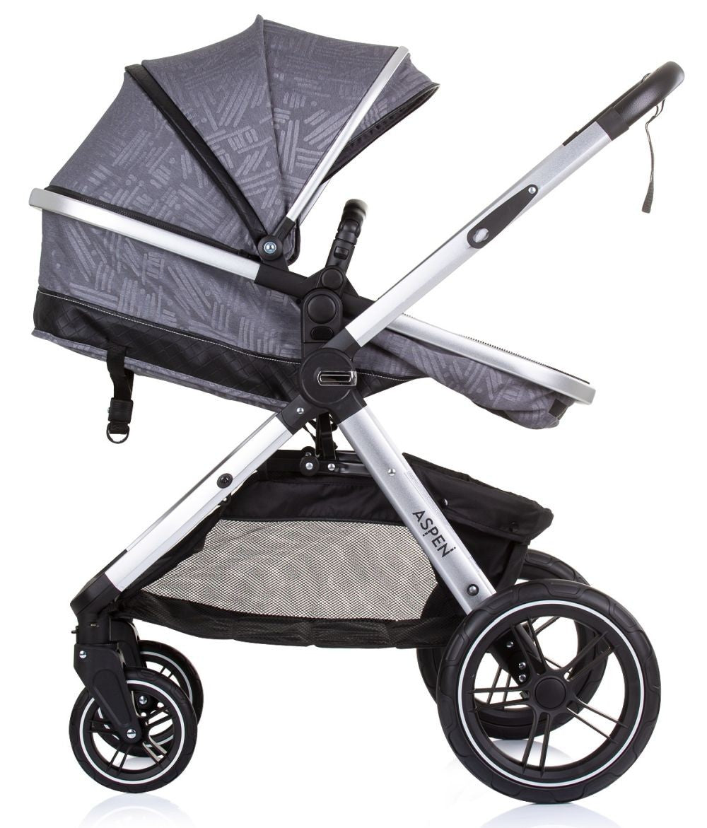 Carrito De Bebé Trío Convertible Aspen Hasta 22 Kg Graphite_3